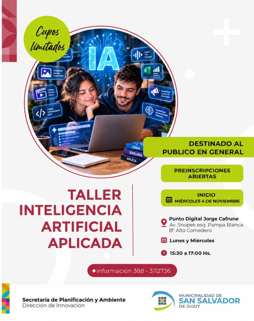 Curso de Inteligencia Artificial en Alto Comedero